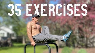 35 Parallel Bar Exercises ANYONE Can Do [upl. by Orual]