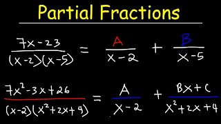 Partial Fraction Decomposion [upl. by Kapoor]