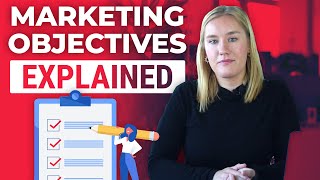 Marketing Objectives Explained  10 Examples [upl. by Entirb911]