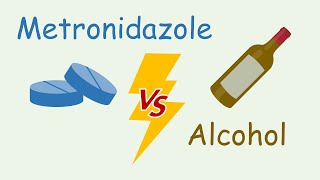 Metronidazole vs alcohol Drug Interaction  Disulfiram Like reaction [upl. by Sidoon]