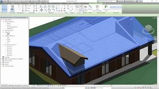 Curso Revit 2017 3863  Crear Vanos en un Techo Buhardillas [upl. by Brenk]