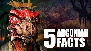 Skyrim  5 Argonian Facts  Elder Scrolls Lore [upl. by Ramej]