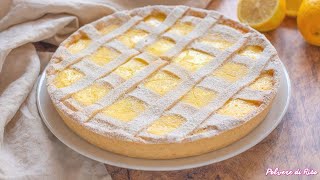 CROSTATA RICOTTA E LIMONE  Ricetta Facile  Polvere di Riso [upl. by Couture]