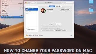 How to Change Your Password on Mac [upl. by Mcgregor403]