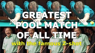 GREATEST POOL MATCH of All Time – Reyes vs Strickland – with the Famous ZShot [upl. by Andre]