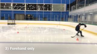 6 skating progression hockey drills [upl. by Ester]