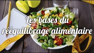 Les bases d’un rééquilibrage alimentaire [upl. by Moriyama]