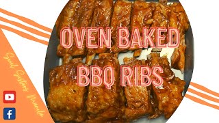 Easy OvenBaked BBQ Ribs [upl. by Gerhard33]