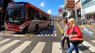 Buenos Aires Argentina — City Walking Tour 【4K】🇦🇷 [upl. by Leugim63]