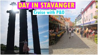 Exploring Stavanger Norway  PampO Britannia Cruise Vlog [upl. by Glasgo]