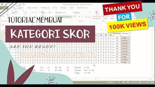 Tutorial Membuat Kategori Skor [upl. by Ziwot]