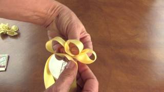 How To Make A Floral Bow [upl. by Godderd24]