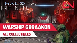 Warship Gbraakon quotCOLLECTIBLESquot Locations Halo Infinite [upl. by Ainehs]