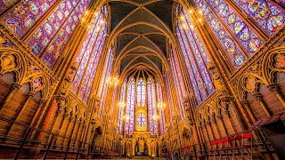 A Walk Through SainteChapelle Paris [upl. by Atnoed]