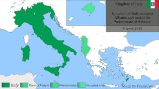 History of ITALY 1859  2020  Detailed Map [upl. by Lasiaf689]