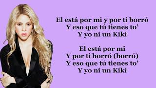 Shakira  Loca Spanish version ft El Cata LyricsLetra [upl. by Hudis251]