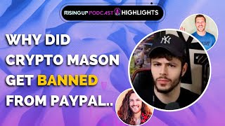 Why did Crypto Mason get banned from PAYPAL [upl. by Wilhelmine]