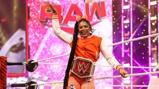 Bianca Belair Hometown Entrance WWE Raw April 25 2022 [upl. by Helban215]