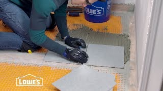 How To Tile a Bathroom Floor [upl. by Brigham]