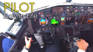 A Day in The Life as an Airline Pilot  B737 MOTIVATION HD [upl. by Ashelman]