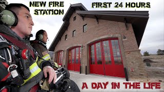 First 24 Hours in a New Fire Station  A Day in the Life [upl. by Michail347]