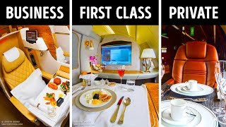 First Vs Business Class Whats the Main Difference [upl. by Phelan]