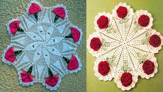 Carpeta Tejida a Crochet  Para Mesas [upl. by Fairbanks]