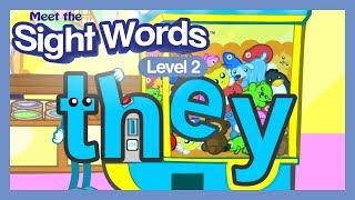 Meet the Sight Words Level 2  quottheyquot [upl. by Etnuad]