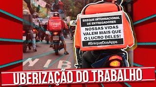 O QUE É A UBERIZAÇÃO DO TRABALHO [upl. by Trefler315]