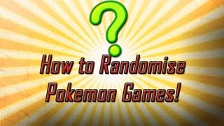 How to Randomize Any Pokemon Game Tutorial [upl. by Adriena634]