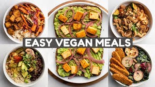 5 Meals I Eat Every Week Vegan [upl. by Ladd]