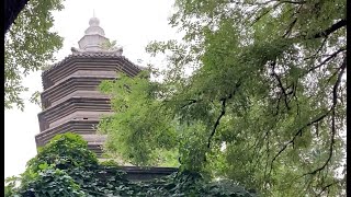 Pagoda of Monk Wansong with Zhengyang Bookstore at Xisi in Beijing 北京西四万松老人塔及正阳书局 [upl. by Aydidey568]