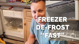 Quickest amp Easiest Way To DeFrost A Freezer [upl. by Drewett728]