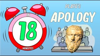 PLATOS APOLOGY Socrates Famous Trial  Ancient Greek Philosophy [upl. by Gretchen]