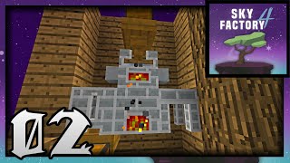 ∎ How To Set Up The Tinkers Complement Smelter ∎ Minecraft Survival ∎ SkyFactory 4 ∎ Ep02 ∎ [upl. by Iamhaj]