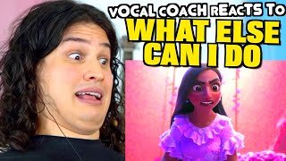 Vocal Coach Reacts to What Else Can I Do From quotEncantoquot [upl. by Andri]