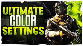 BEST WARZONE COLOR SETTINGS See in Shadows Visibility Vibrance  NVIDIA Game Filters [upl. by Wiatt]