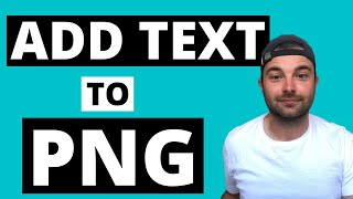 How to ADD Text to PNG Online [upl. by Artek]