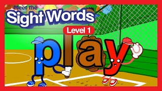 Meet the Sight Words  Level 1 FREE  Preschool Prep Company [upl. by Bear235]