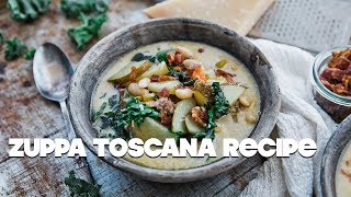 Zuppa Toscana Soup Recipe [upl. by Allis]