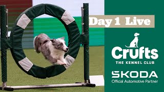 Day 1 LIVE  Crufts 2025 [upl. by Aklim]