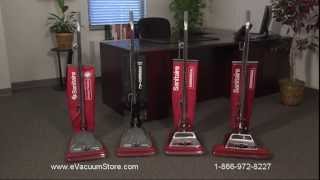 Sanitaire Traditional Commercial Upright Vacuum Cleaner Maintenance and Assembly [upl. by Akinej]