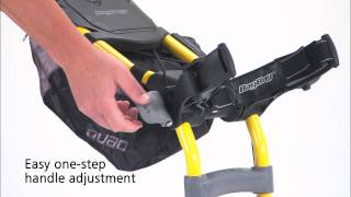 Bag Boy Quad Push Cart Demo [upl. by Him]