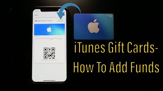 itunes gift cardshow to add funds [upl. by Airtened787]