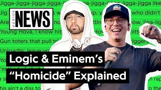 Logic amp Eminem’s “Homicide” Explained  Song Stories [upl. by Rehctelf]