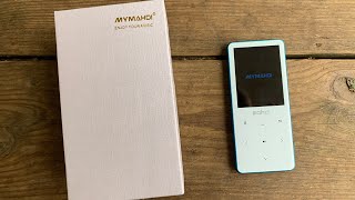 MYMAHDI MP3 Player unboxing and review [upl. by Julianna954]