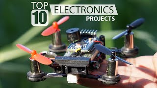 Top 10 DIY Electronics Engineering Projects [upl. by Anneiv670]