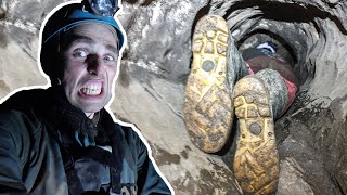 MOST Claustrophobic experience of my life  Extreme Caving [upl. by Anawit772]