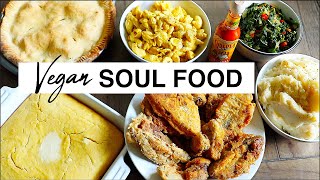 How To Make VEGAN SOUL FOOD Tasty AF 😋 [upl. by Esinaj557]