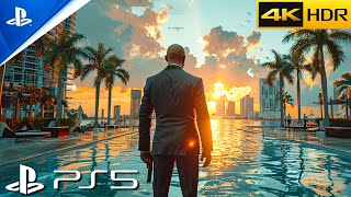 MIAMI PS5 Immersive ULTRA Realistic Graphics Gameplay 4K60FPS Hitman 2 [upl. by Onin]